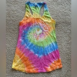 Tie Dye Key West Tank Top, Size M